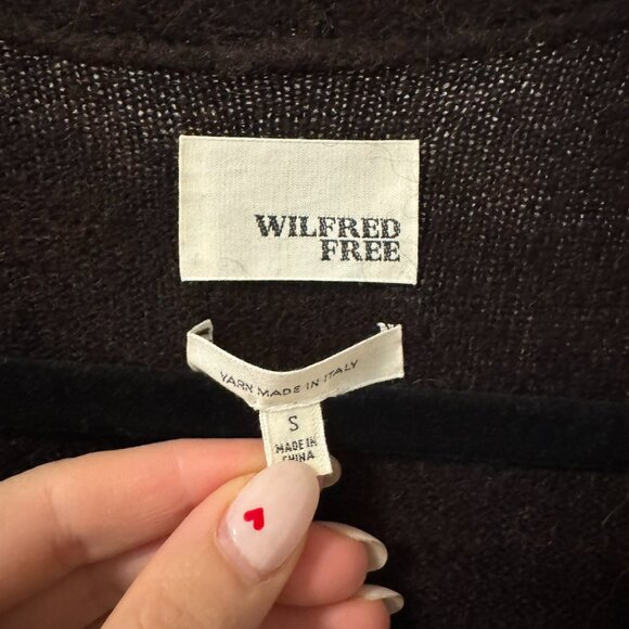 Wilfred Free Oversized Open-Front Cardigan (Size S) - Picture 2 of 4